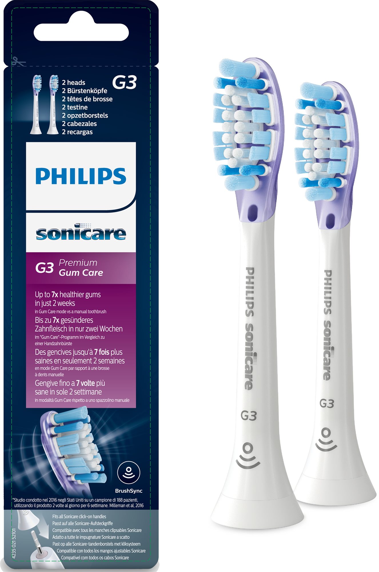 Philips Sonicare Premium Gum Care HX9052/17 Náhradné hlavice k...