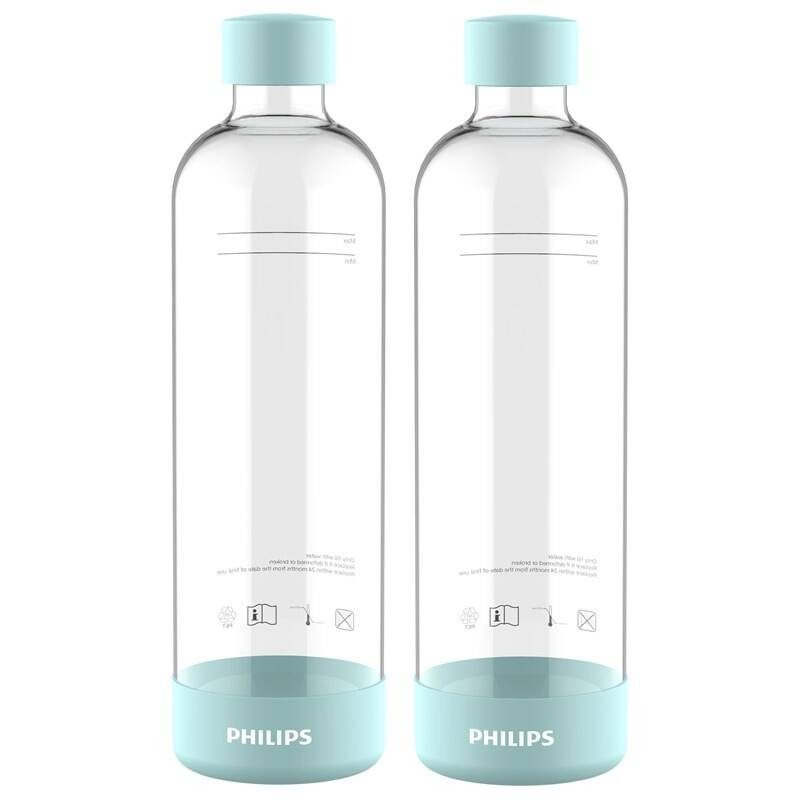 Philips karbonizačná fľaša ADD911MT, 1l, mätovo zelená, 2 ks Fľaša...