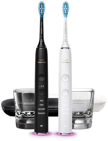 Philips Sonicare DiamondClean Smart, Black and White HX9912/18...