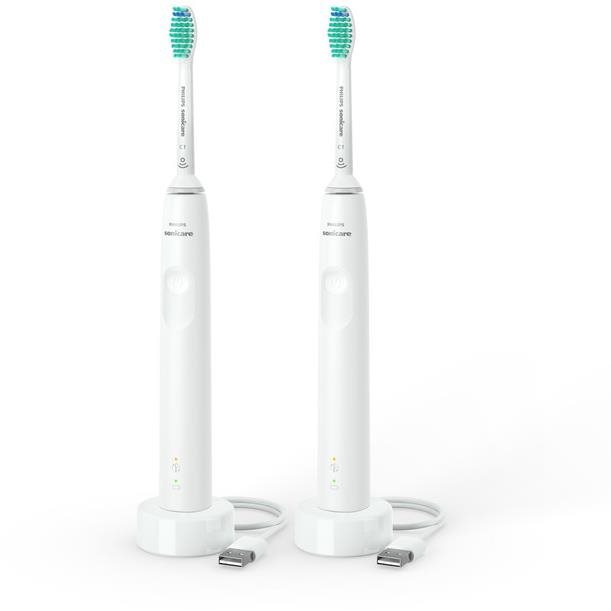 Philips Sonicare 3100 1+1 HX3675/13 Elektrische Zahnbürste