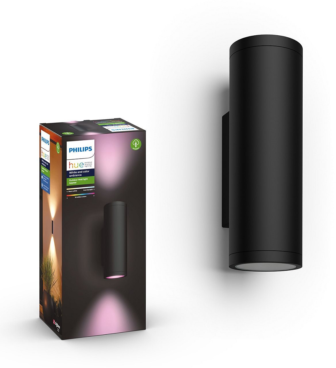 Philips Hue White and Color Ambiance Appear 17463/30/P7 Wandleuchte