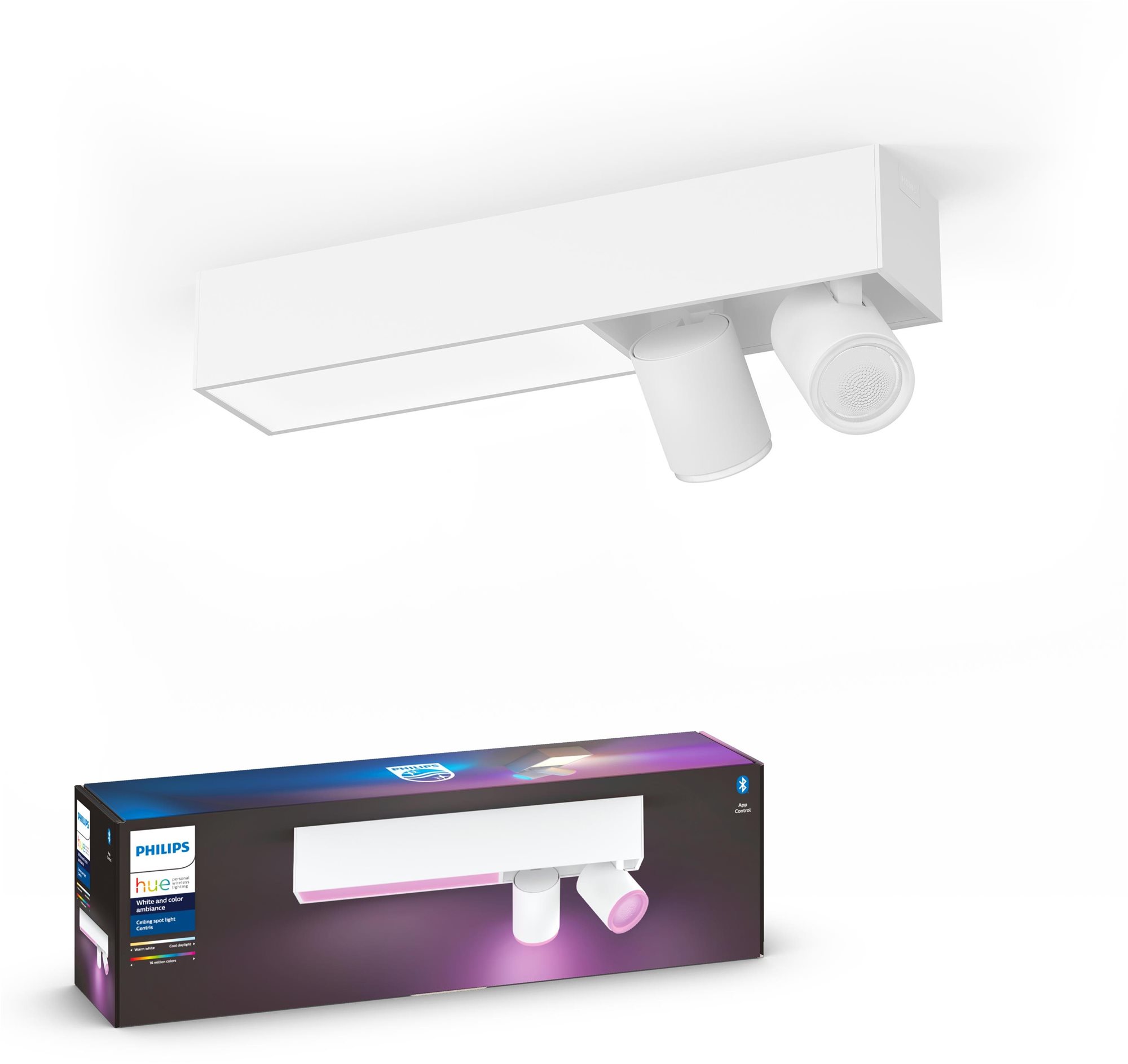 Philips Hue White and Color Ambiance Centris 2L mennyezeti fehér...