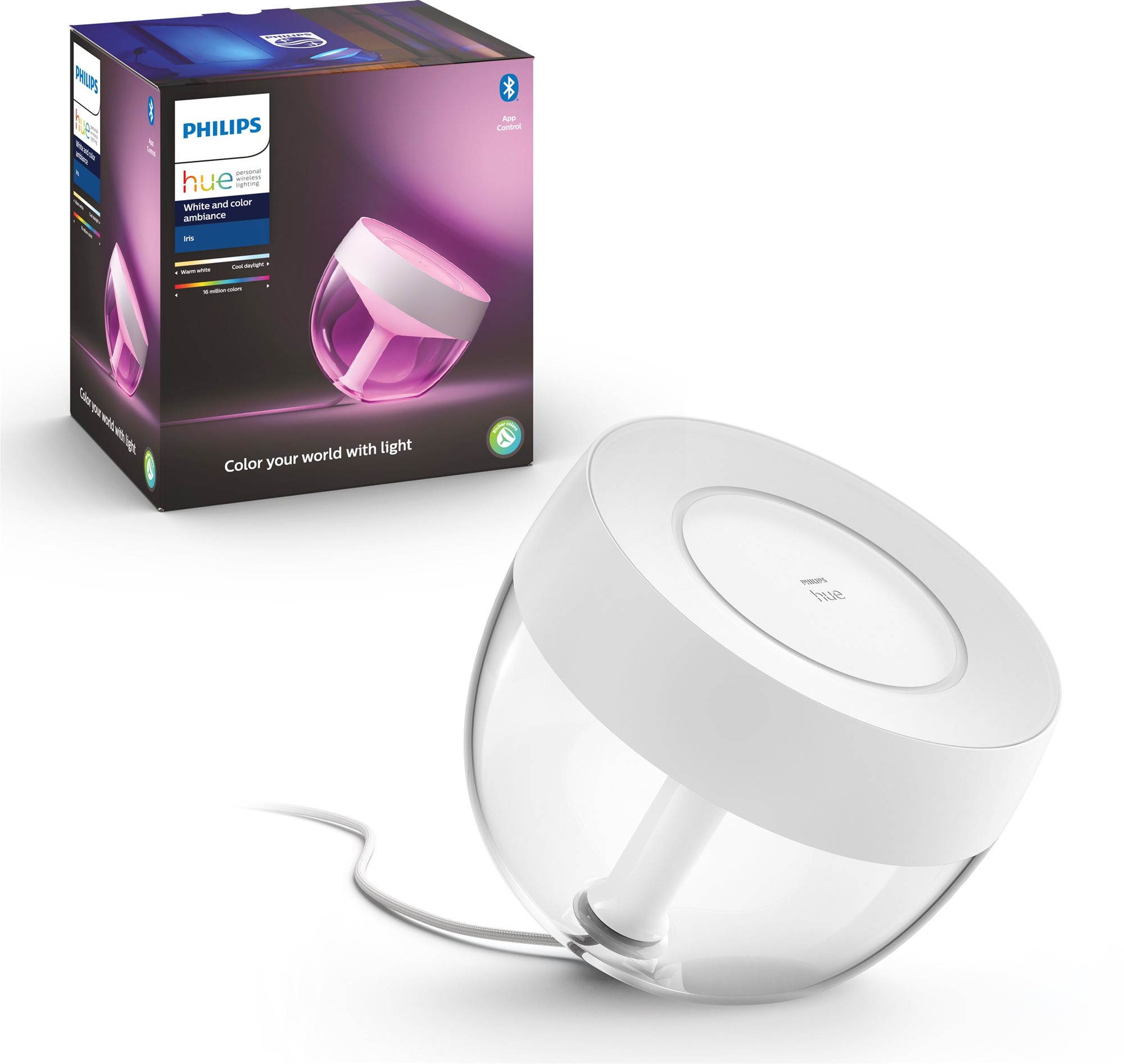 Philips Hue Iris fehér Asztali lámpa