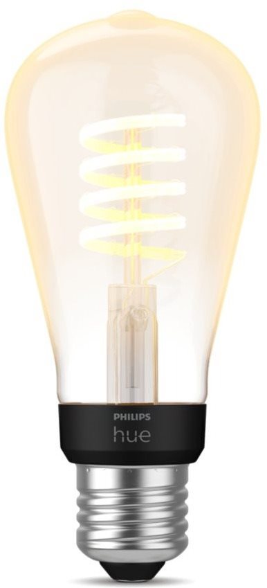 Philips Hue White Ambiance 7W 550 Filament ST64 E27 LED izzó