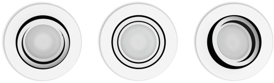 Philips Hue Milliskin fehér 3db Mennyezeti lámpa