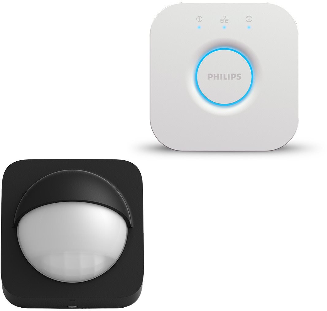 Philips HUE Bridge EU + Philips Hue Außensensor EU...