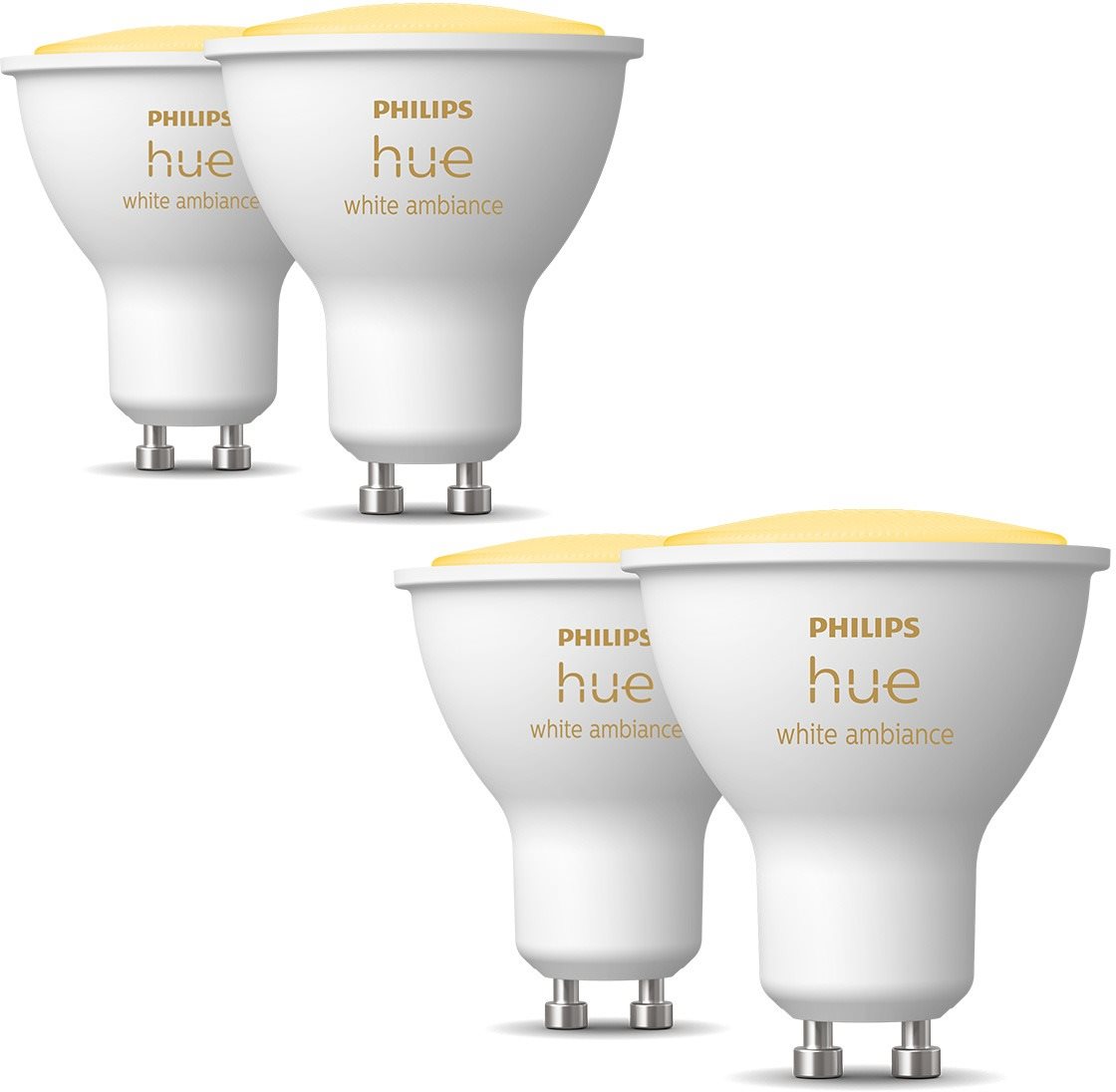 Philips HueWA 4,3 Watt GU10 2P EUR + Philips HueWA 4,3 Watt GU10 2P...