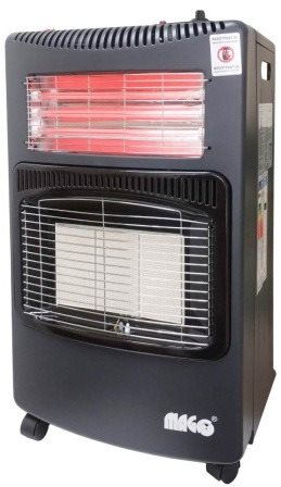 MAGG Kombinované skladacie plynové 4,2 kW a elektrické kachle 1,14k...