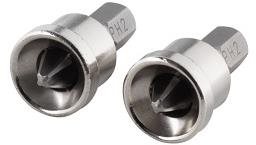 WOLFCRAFT – Bit s dorazom Phillips PH 2 25 mm, 2 ks Sada bitov
