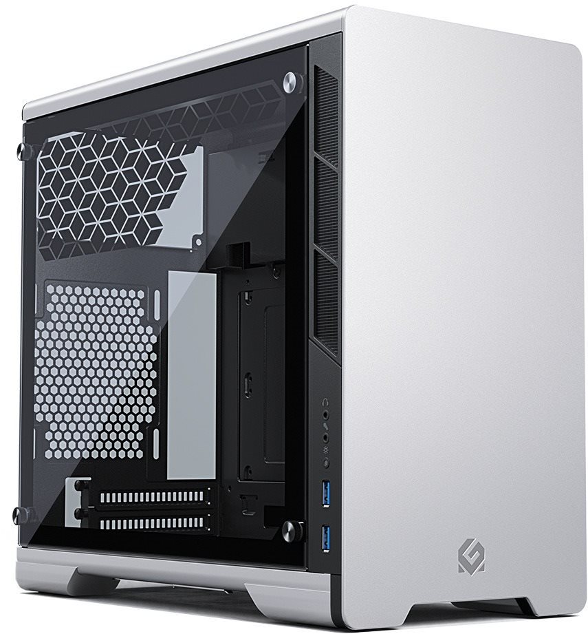 Metallic Gear by Phanteks NEO Mini V2 Silver PC Case