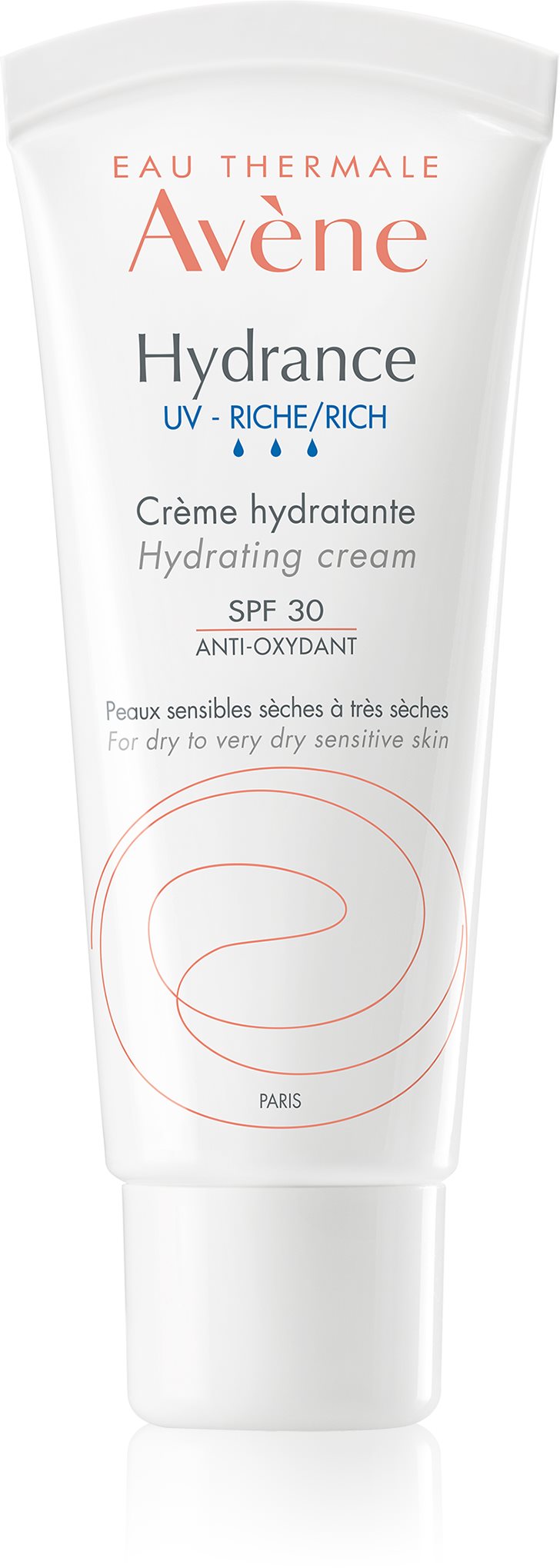AVENE Hydrance Výživný hydratačný krém SPF 30 na suchú až veľmi...