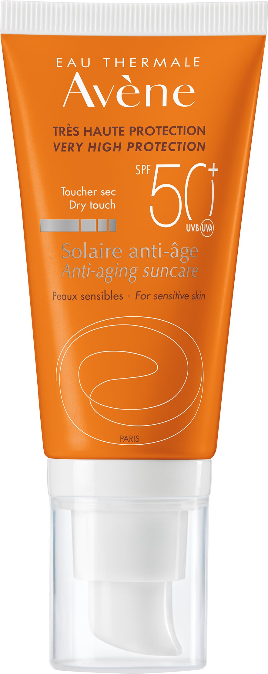 AVENE Slnečný Anti-age SPF 50+ pre citlivú pleť 50 ml Opaľovací krém