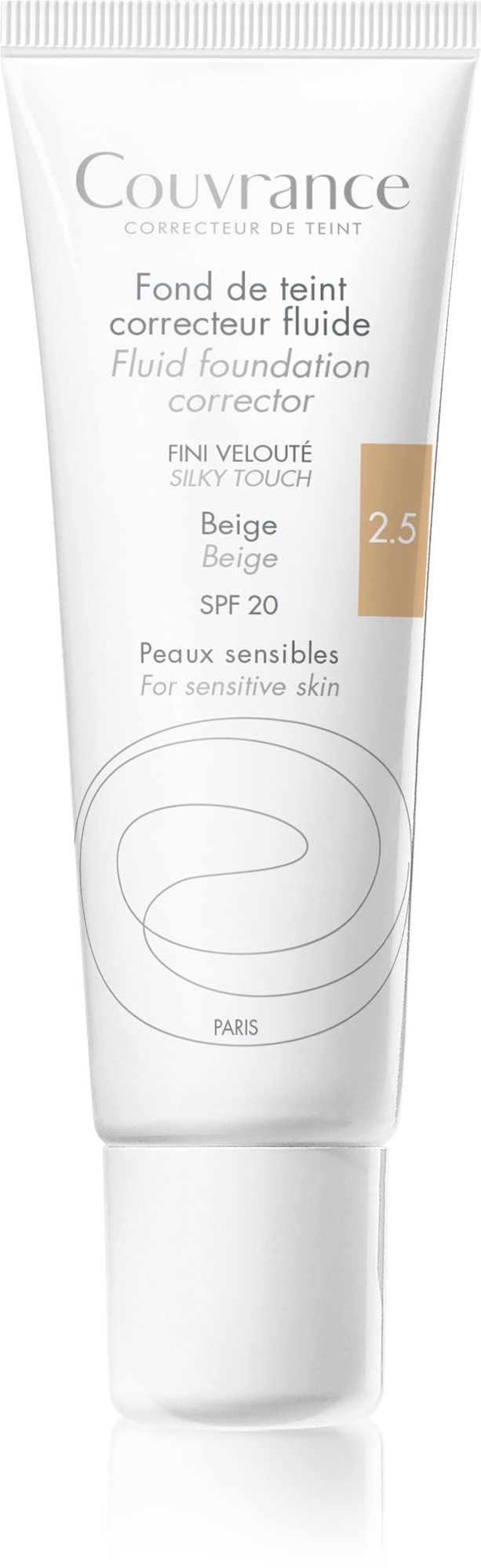 AVENE Couvrance Tekutý make up SPF 20 béžový odtieň (2.5) 30 ml...