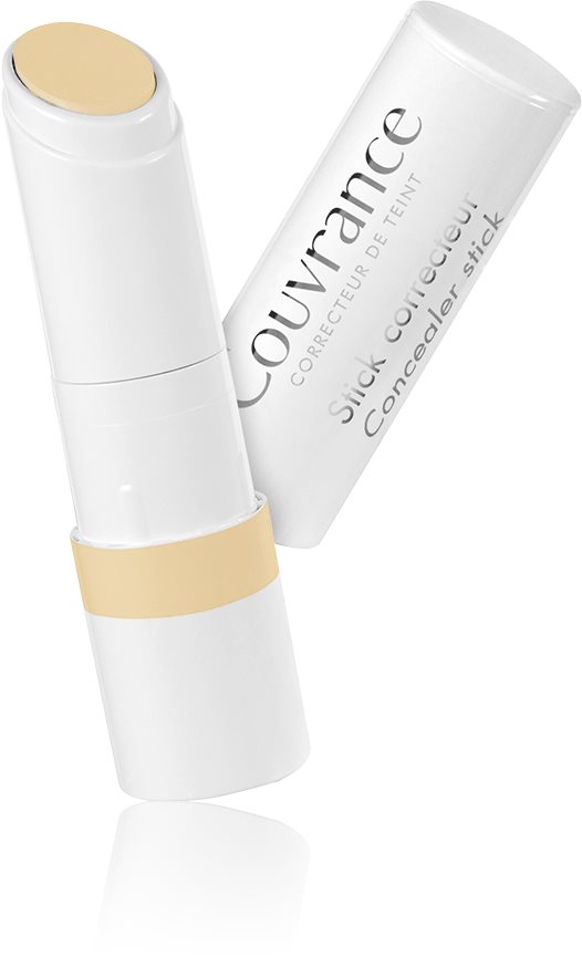 AVENE Couvrance - Korekčná tyčinka žltá, SPF 20 – modro sfarbené...