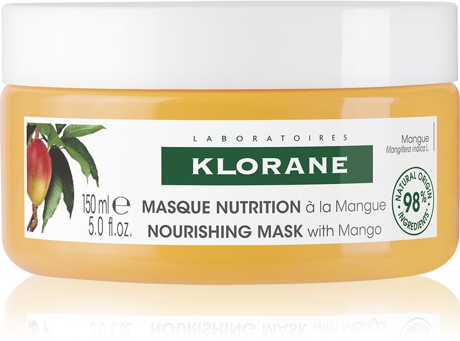 KLORANE Mango Butter Nourishing Mask 150 ml Maska na vlasy