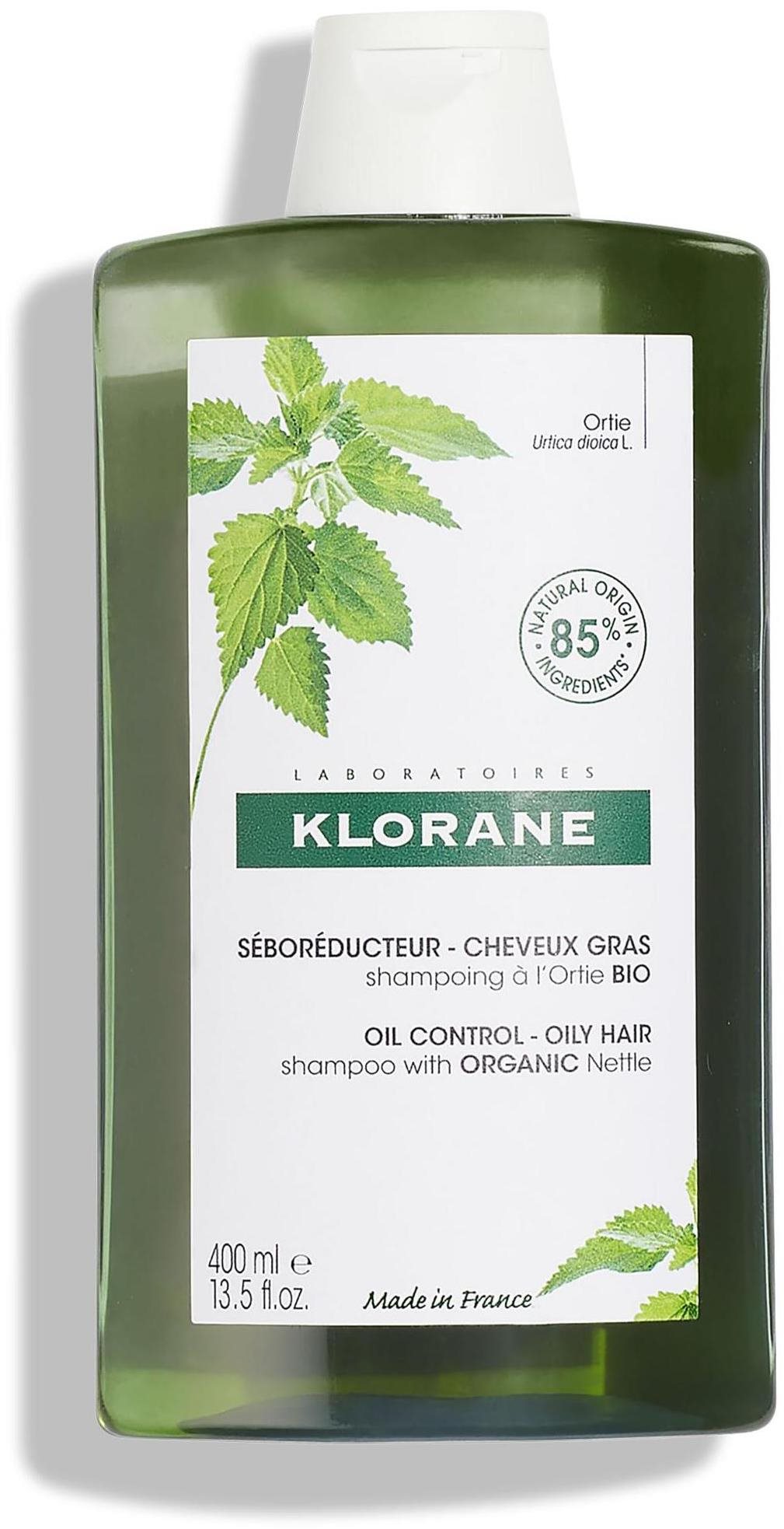 KLORANE Nettle Oil Control Shampoo 200 ml Šampón