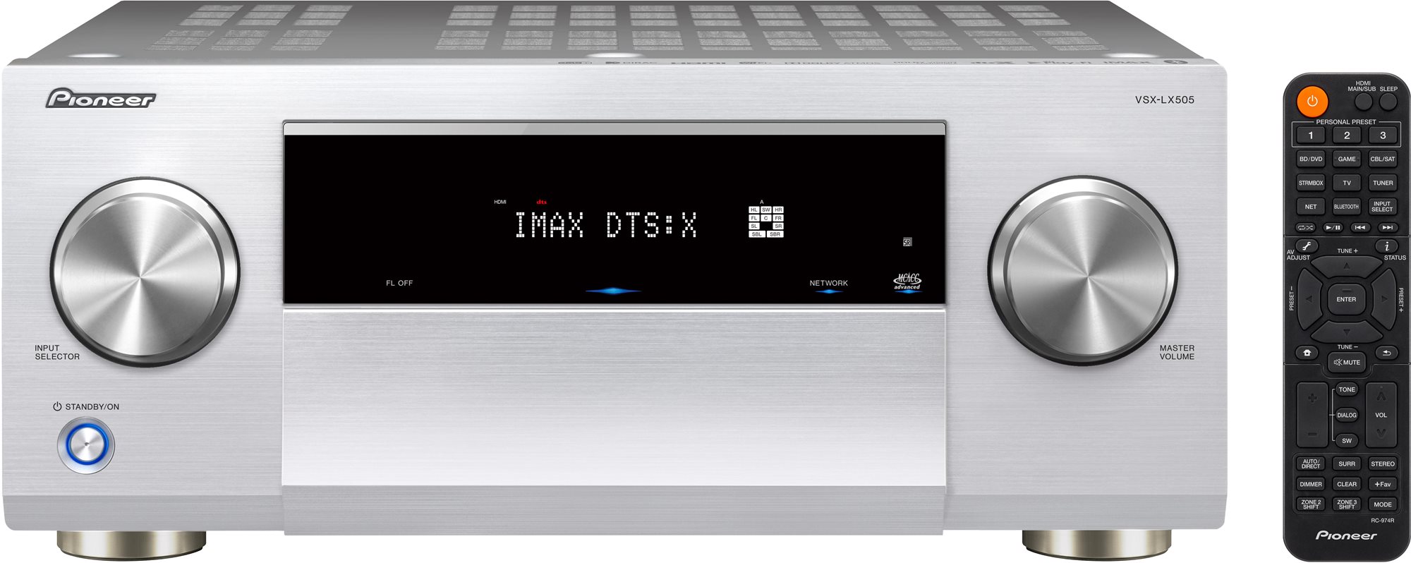 Pioneer VSX-LX505-S AV-rádióerősítő