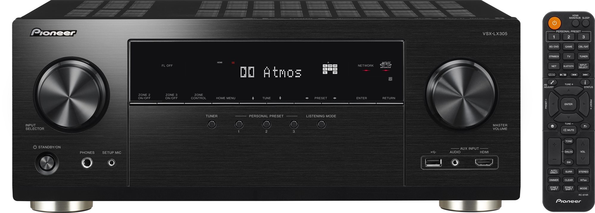 Pioneer VSX-LX305-B AV receiver