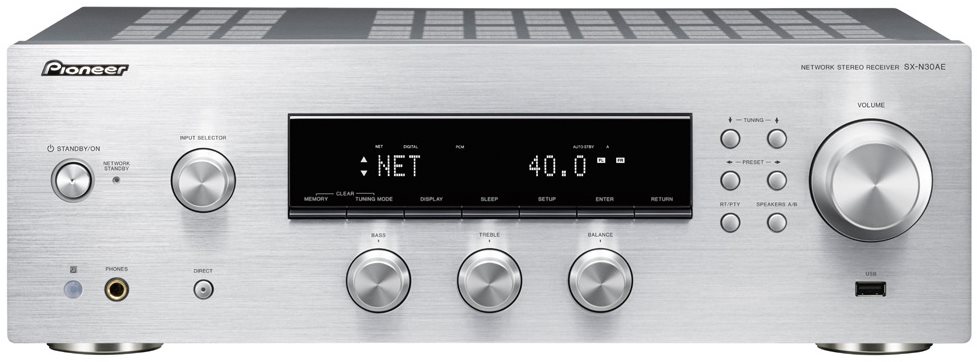 Pioneer SX-N30A-S ezüst Előerősítő