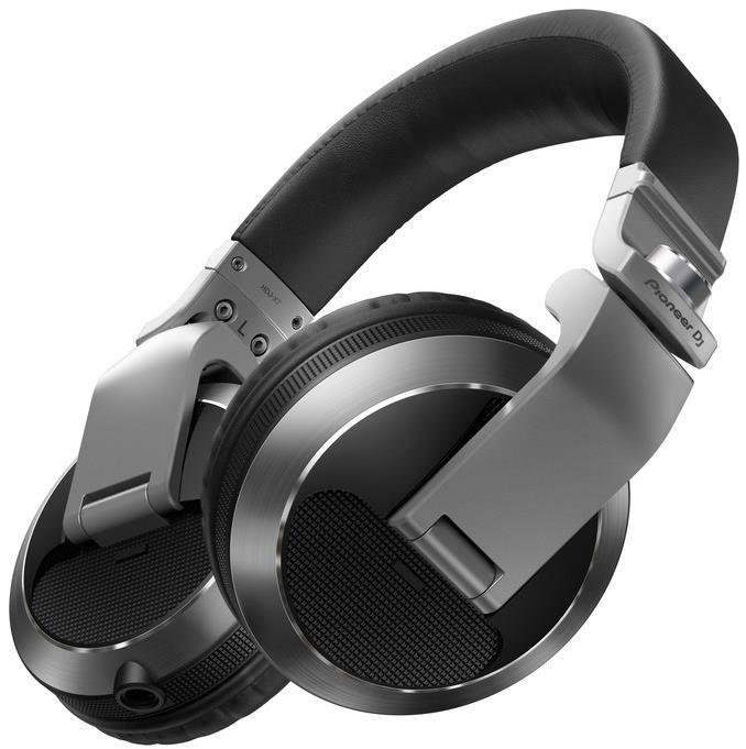 Pioneer DJ HDJ-X7-S, Silver Headphones