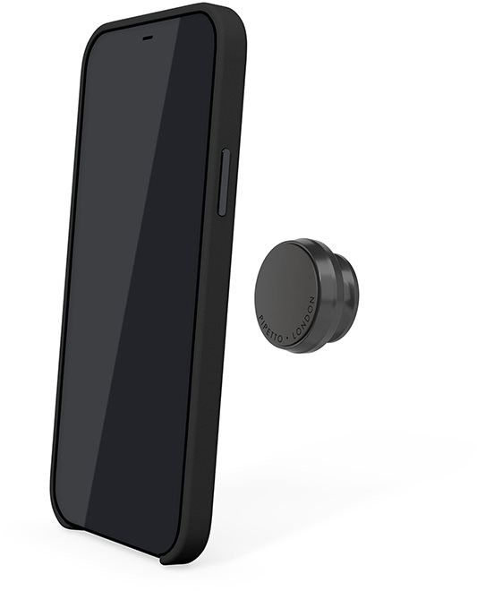 Pipetto Magnetic Leather + Holder for Apple iPhone 12 mini - Black...