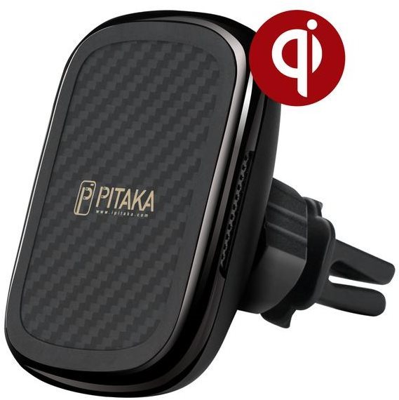 Pitaka MagMount Qi Wireless Air Vent Mount Phone Holder