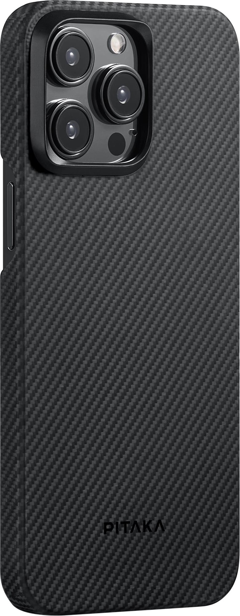 Pitaka MagEZ 4 600D Case Black/Grey Twill iPhone 15 Pro Kryt na mobil