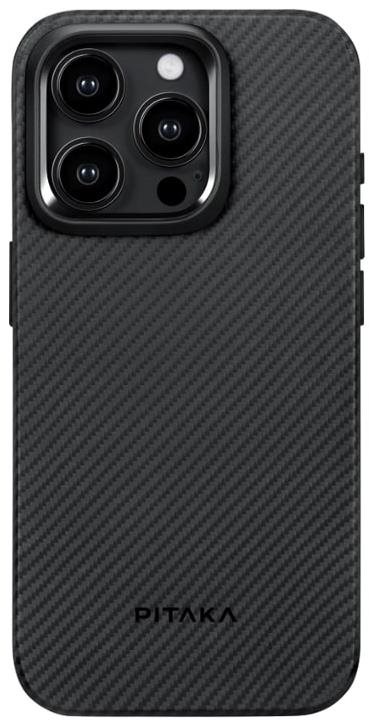 Pitaka iPhone 15 Pro MagEZ Pro 4 600D Case Black/Grey Twill tok...