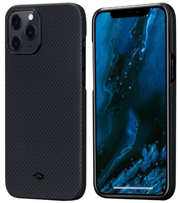 Pitaka Air Case Black/Grey iPhone 12 Pro Phone Cover