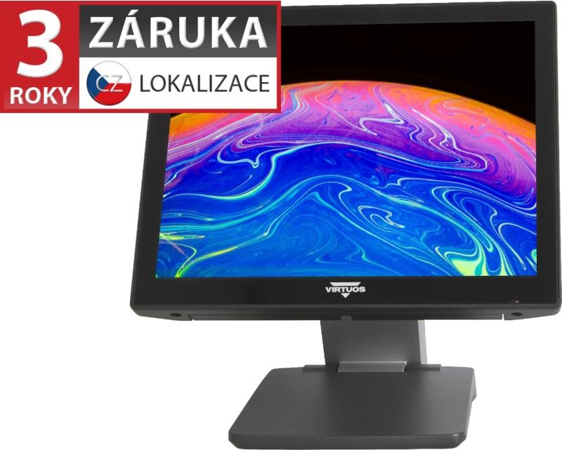 Virtuos AerXPOS PP-9735L, 15" Cel. J6412, 8GB, 128GB M.2 SSD, Win...