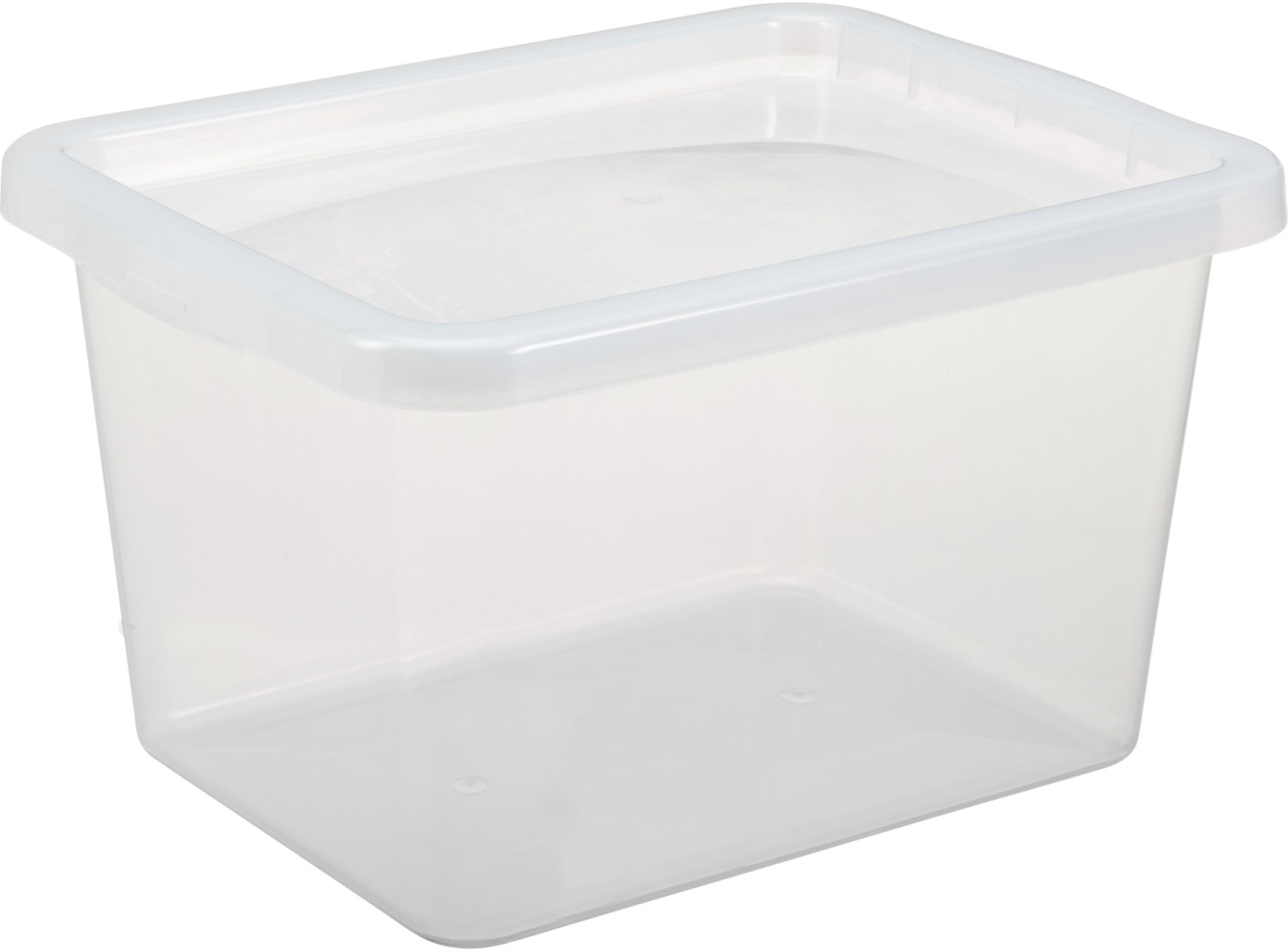 Plast Team Basic Box Tárolódoboz, 15 l, 38×28,5×21,7 cm, átlátszó...