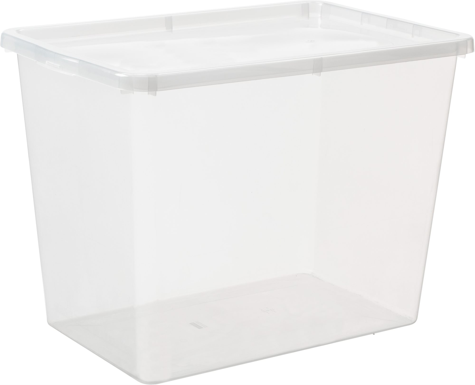 Plast Team Basic Box Tárolódoboz, 80 l, 59,5×39,5×43 cm, átlátszó...