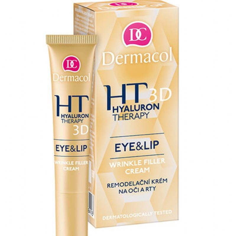DERMACOL Hyaluron Therapy 3D Eye & Lip Cream 15 ml Oční krém