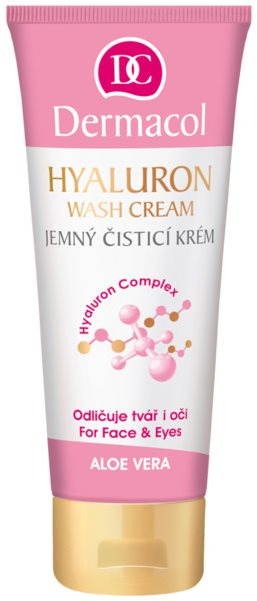 DERMACOL Hyaluron Wash Cream 100 ml Čisticí krém