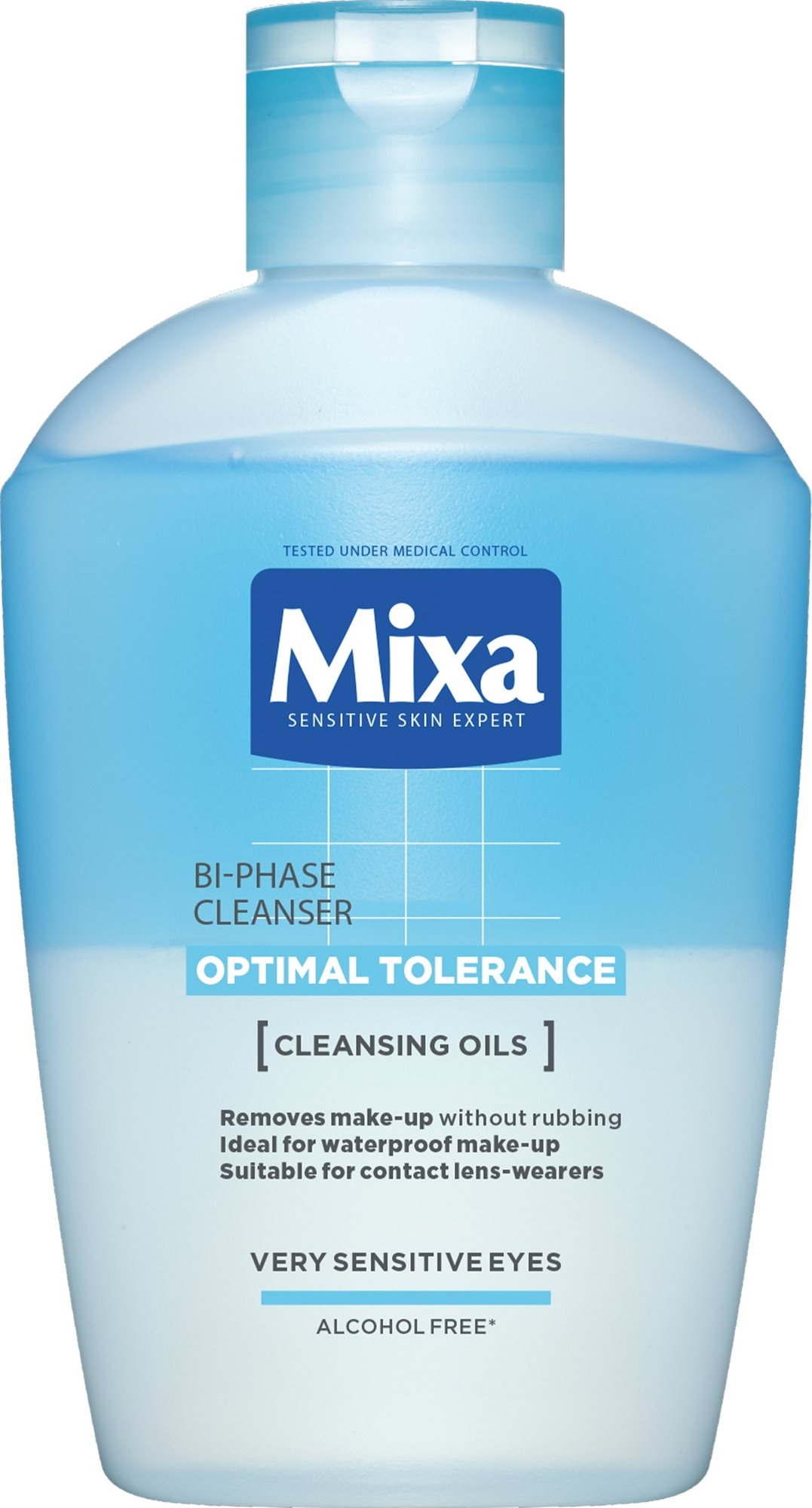 MIXA Sensitive Skin Expert odličovač očí 125 ml Odličovač