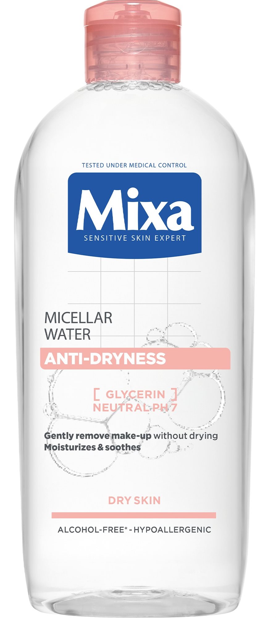 MIXA Anti-Dryness Micellar Water 400 ml Micelárna voda