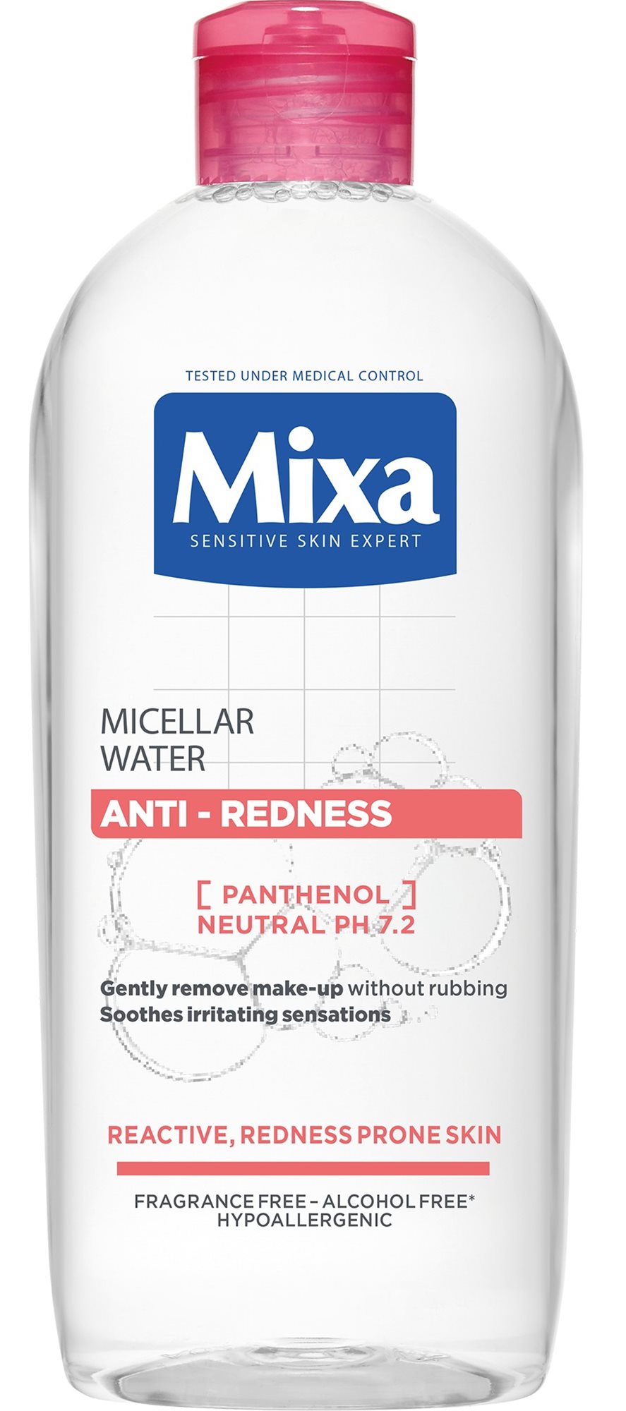 MIXA Anti-Redness Micellar Water 400 ml Micelárna voda