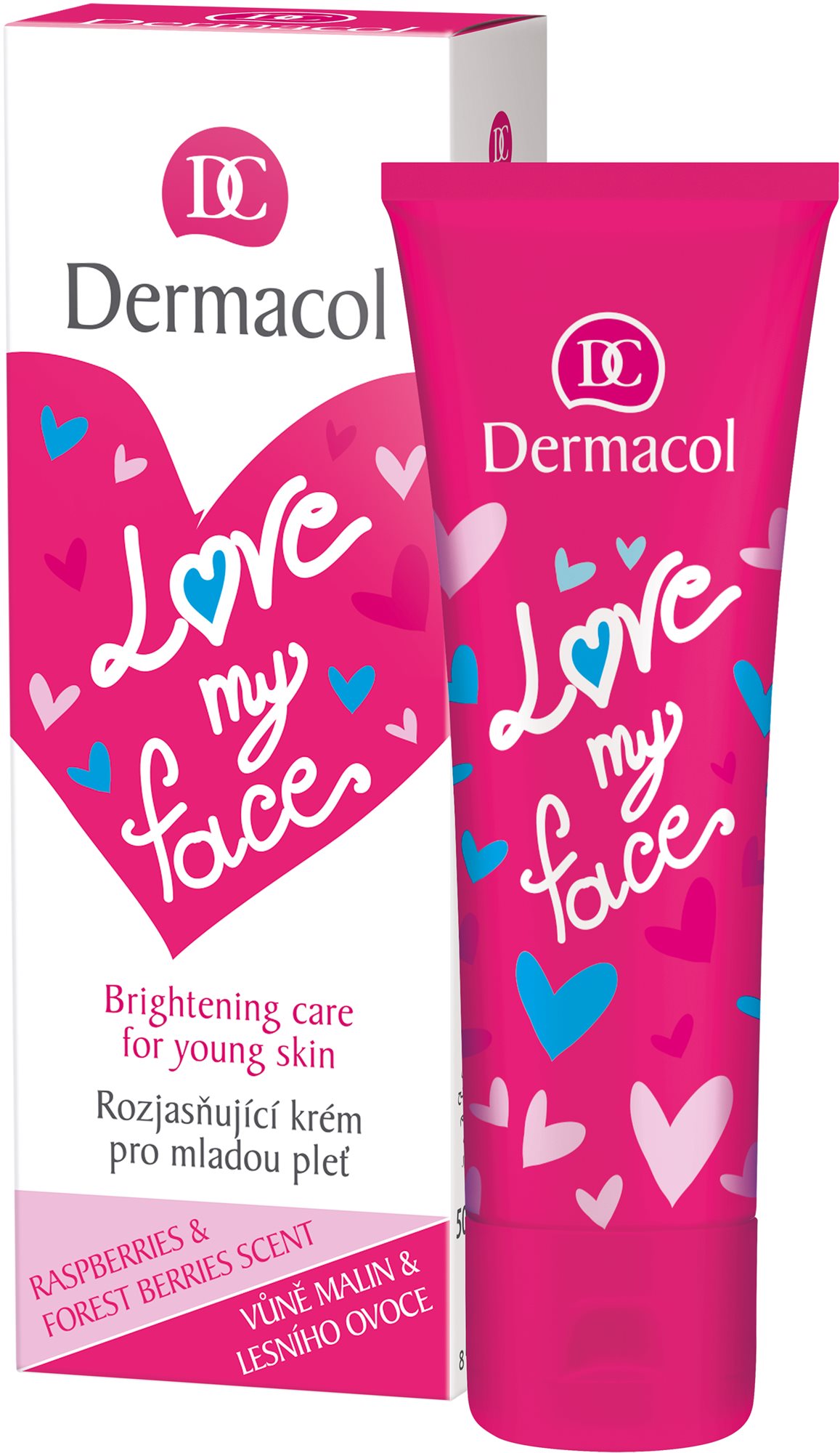 DERMACOL Love My Face Brigthening Care Rasberries & Forst Berries...