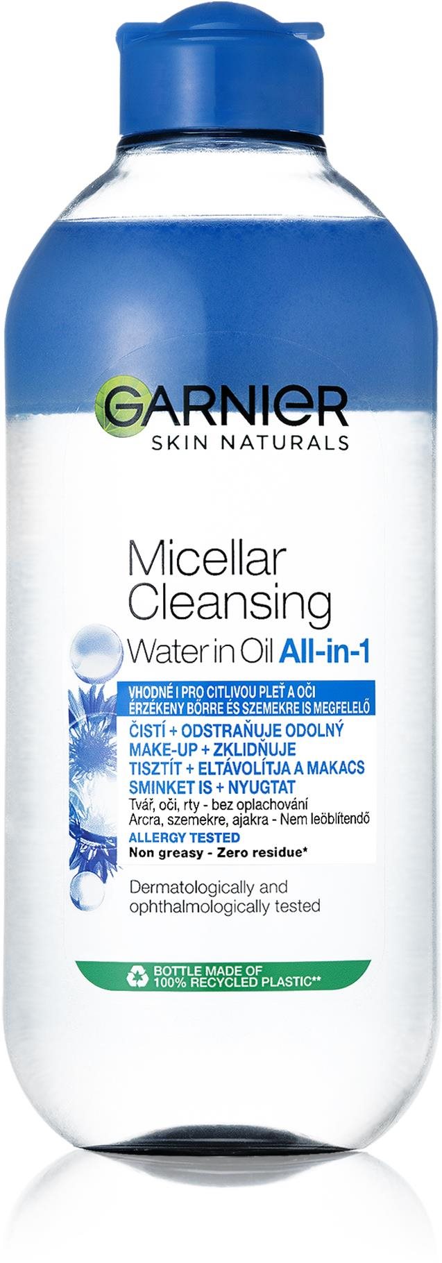 GARNIER Skin Naturals Ošetrujúca Micelárna voda 400 ml Micelárna voda