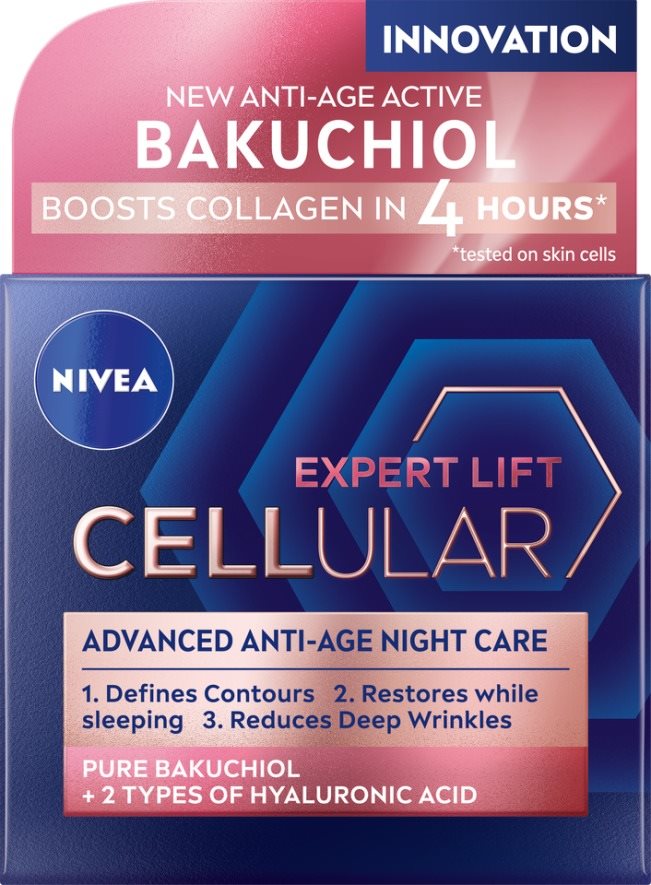 NIVEA Hyaluron Cellular Filler + Elasticity Remodelačný nočný krém...