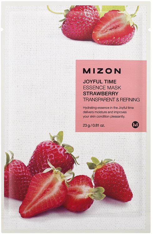 MIZON Joyful Time Essence Mask Strawberry 23 g Pleťová maska