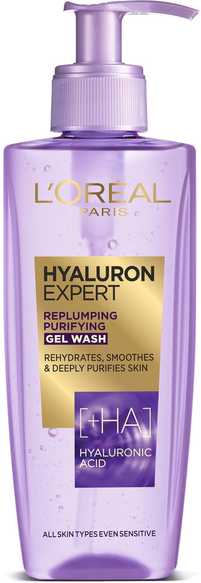 ĽORÉAL PARIS Hyaluron Expert Gel Wash 200 ml Čistiaci gél