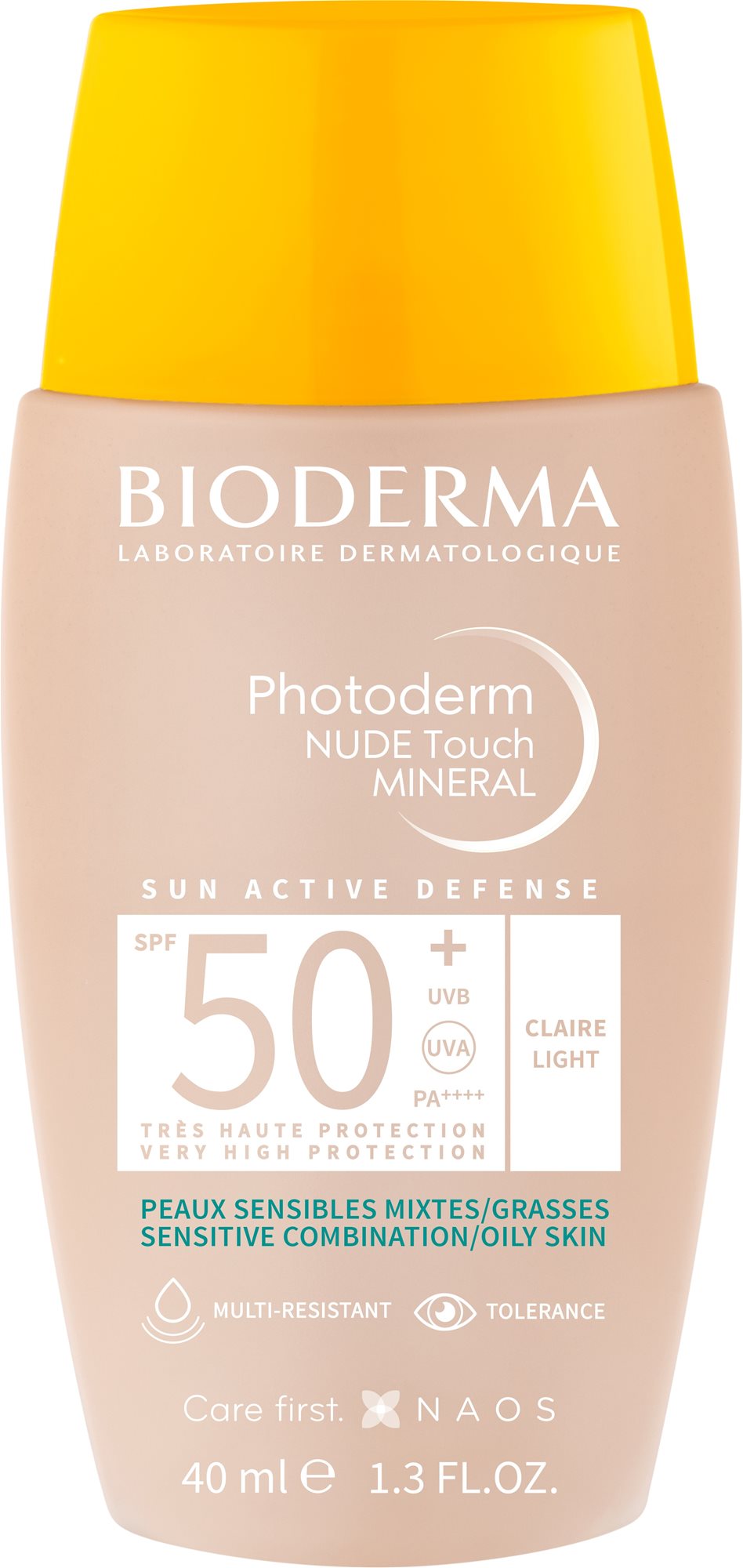 BIODERMA Photoderm NUDE Touch MINERAL svetlý SPF 50+ 40 ml Krém na...