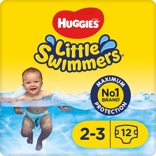HUGGIES Little Swimmers vel. 2/3 (12 ks) Plenkové plavky