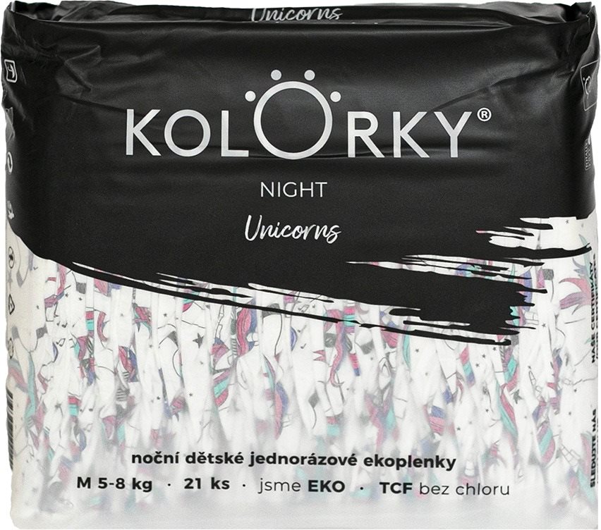 KOLORKY NIGHT veľ. M (21 ks) Eko plienky