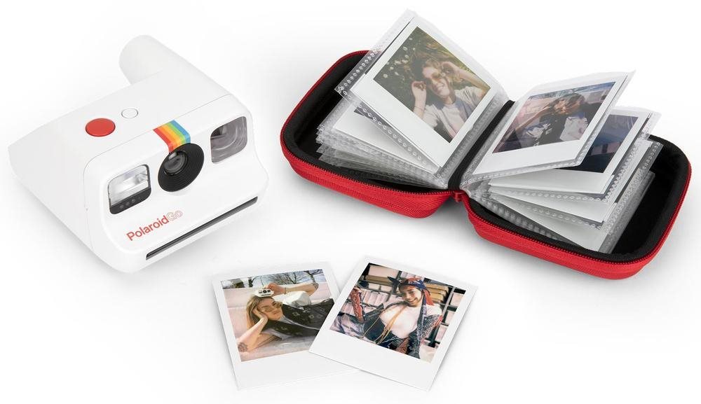 Polaroid Go Pocket Photo Album Red – 36 fotiek Fotoalbum