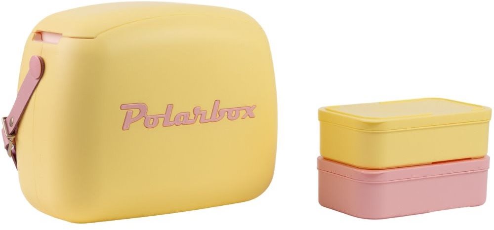 Polarbox SUMMER 6 l hűtőtáska - sárga Hűtőtáska