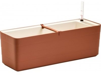 Plastia samozavlažovací kvetináč  Berberis 80 terakota + slonová...