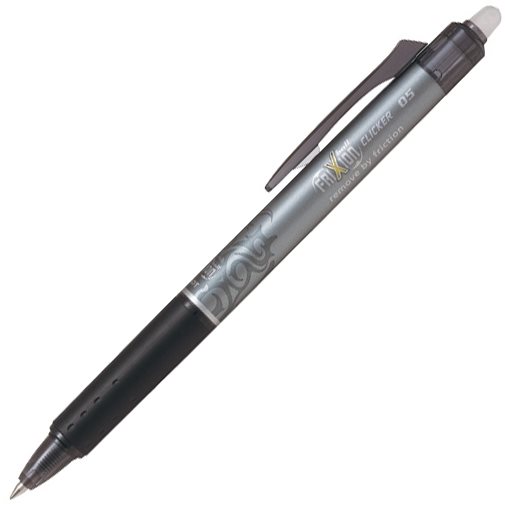 PILOT FriXion Clicker 05/0,25 mm, čierne Gumovacie pero