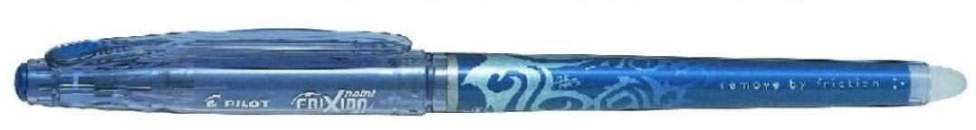 PILOT FriXion Point 05/0.25 mm, modré – balenie 3 ks Gumovacie pero